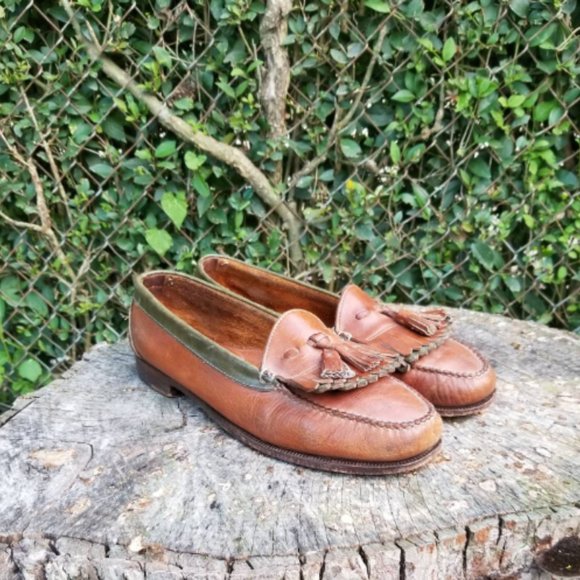 Sz 13 Cole Haan Men Brown Kiltie Loafer Moc Toe main image 6